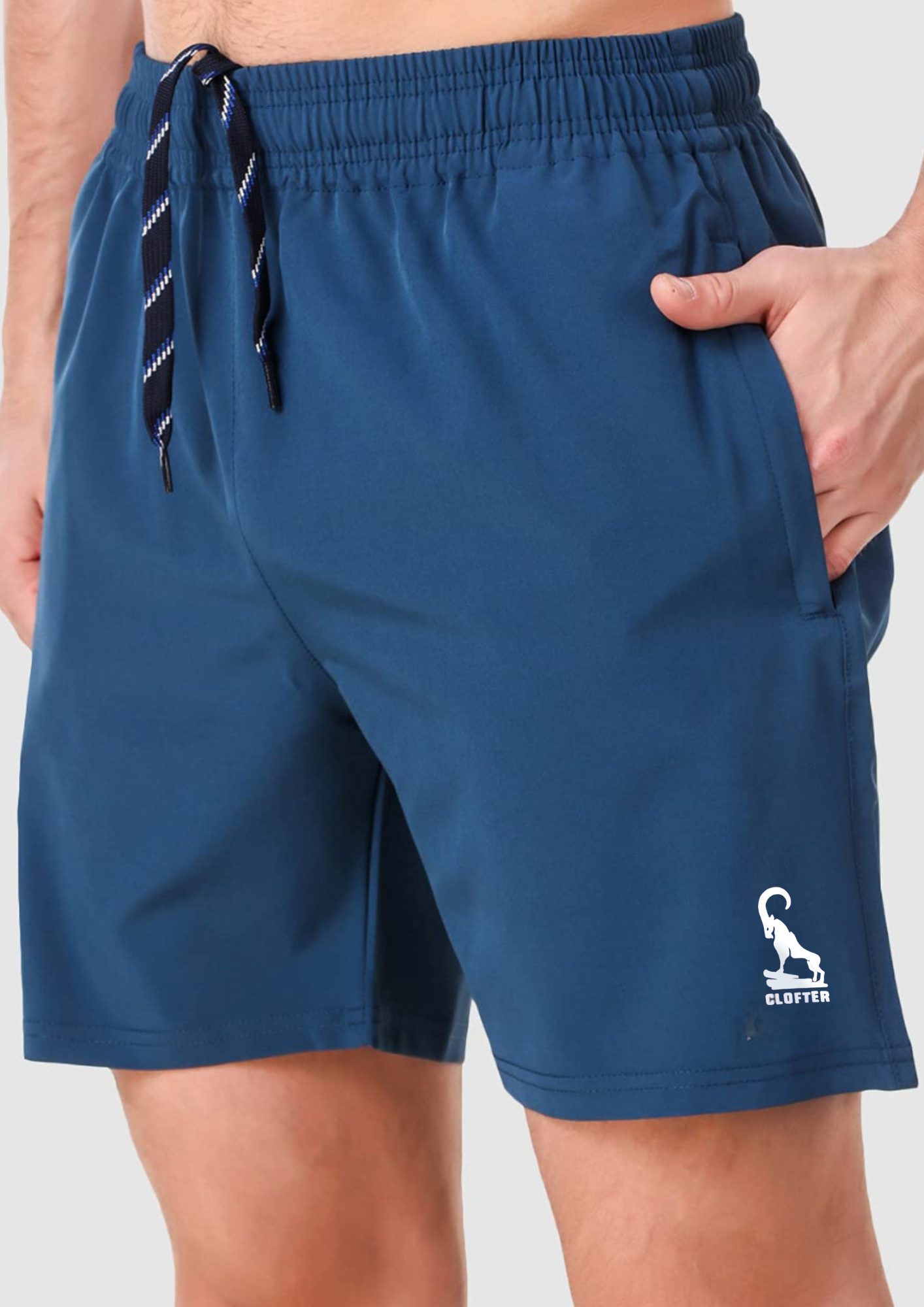 CLOFTER -Mens Everyday Shorts for Regular,Gym,Sports,Running and more ART : VOLCO - Image 4