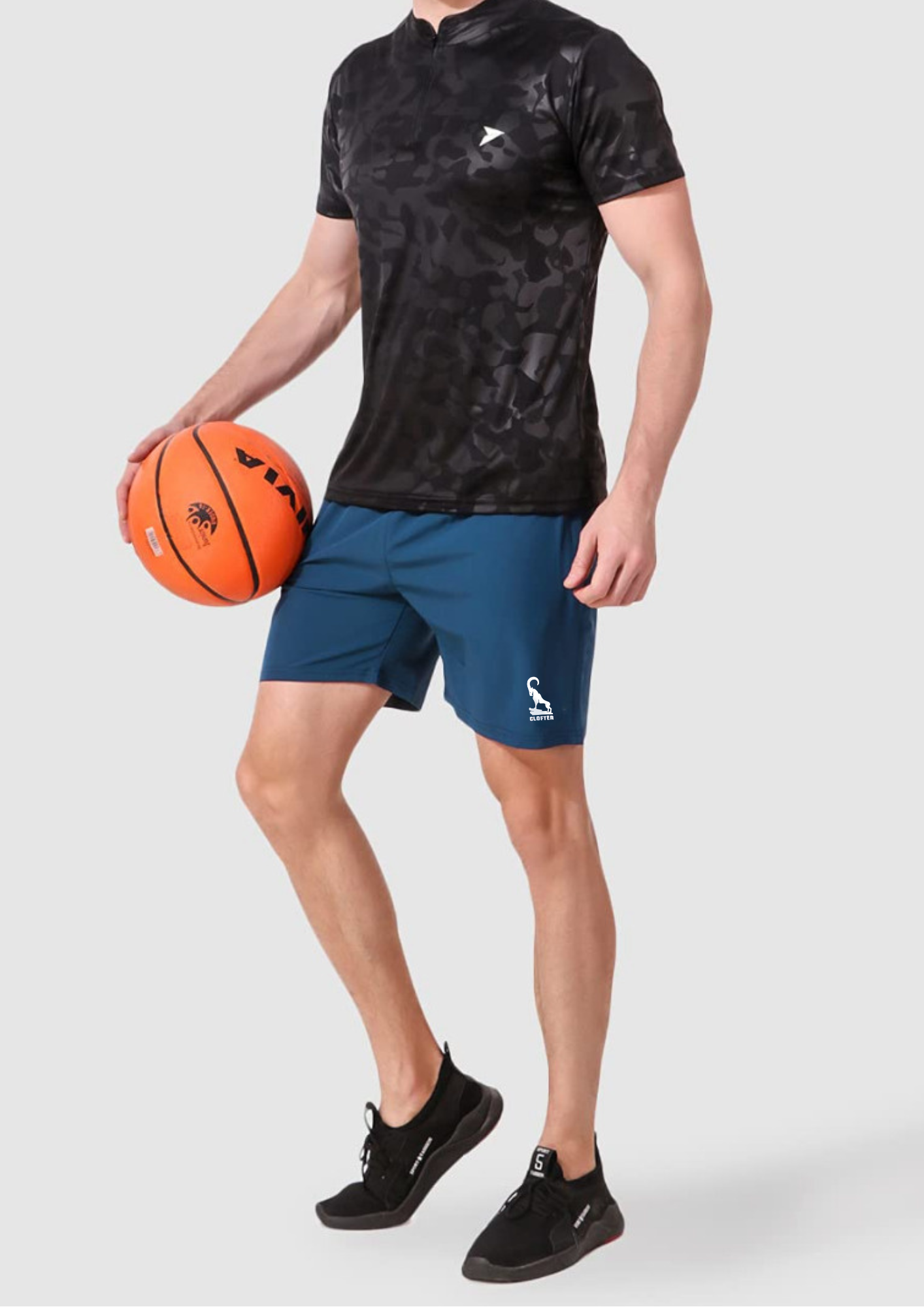 CLOFTER -Mens Everyday Shorts for Regular,Gym,Sports,Running and more ART : VOLCO - Image 5