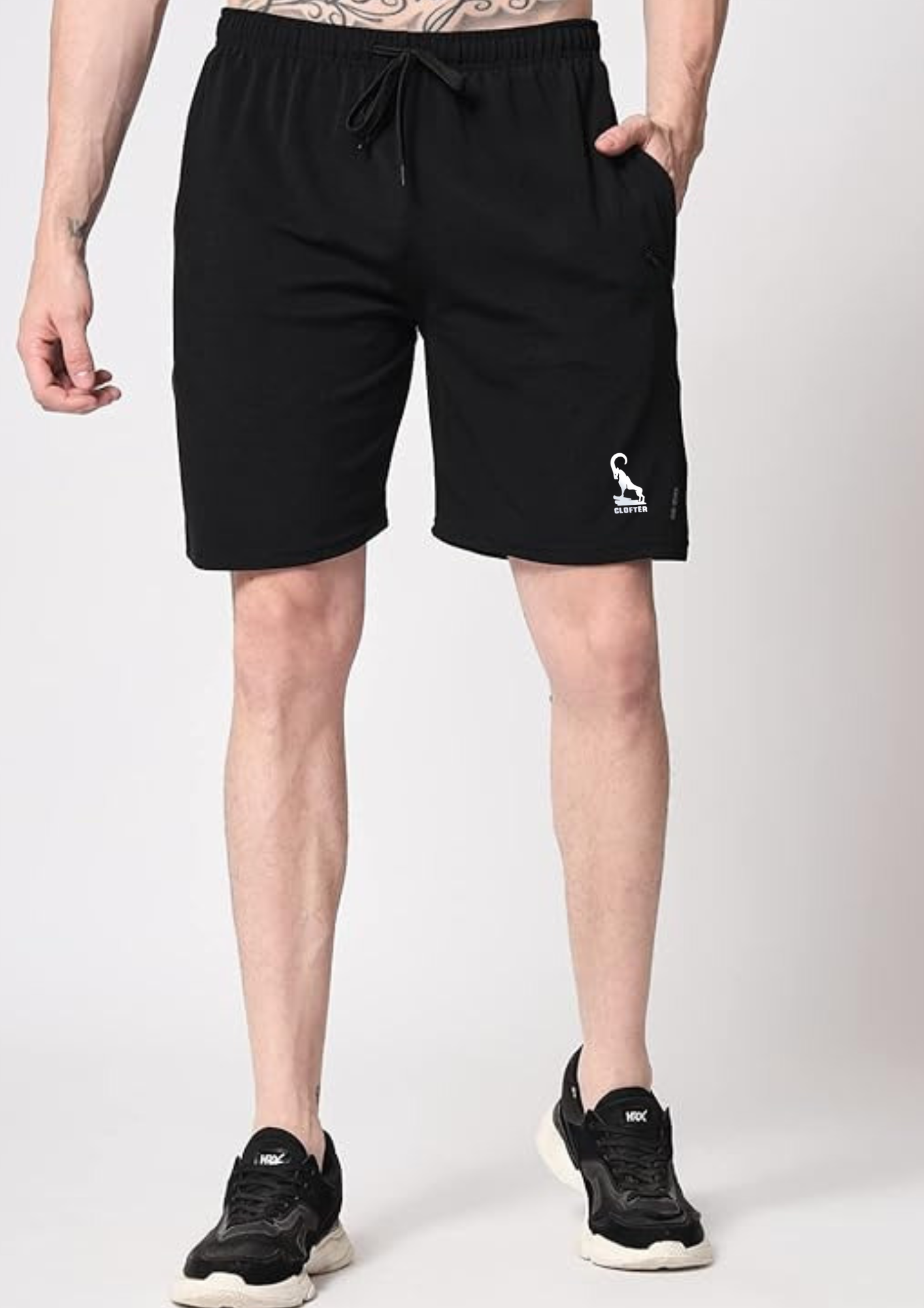 CLOFTER -Mens Everyday Shorts for Regular,Gym,Sports,Running and more ART : VOLCO - Image 2