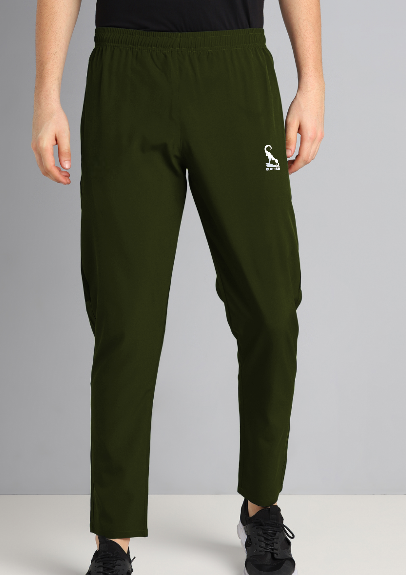 CLOFTER men light weight casual Trackpants for Jogging, Running, Casual - green  (pack of 1)