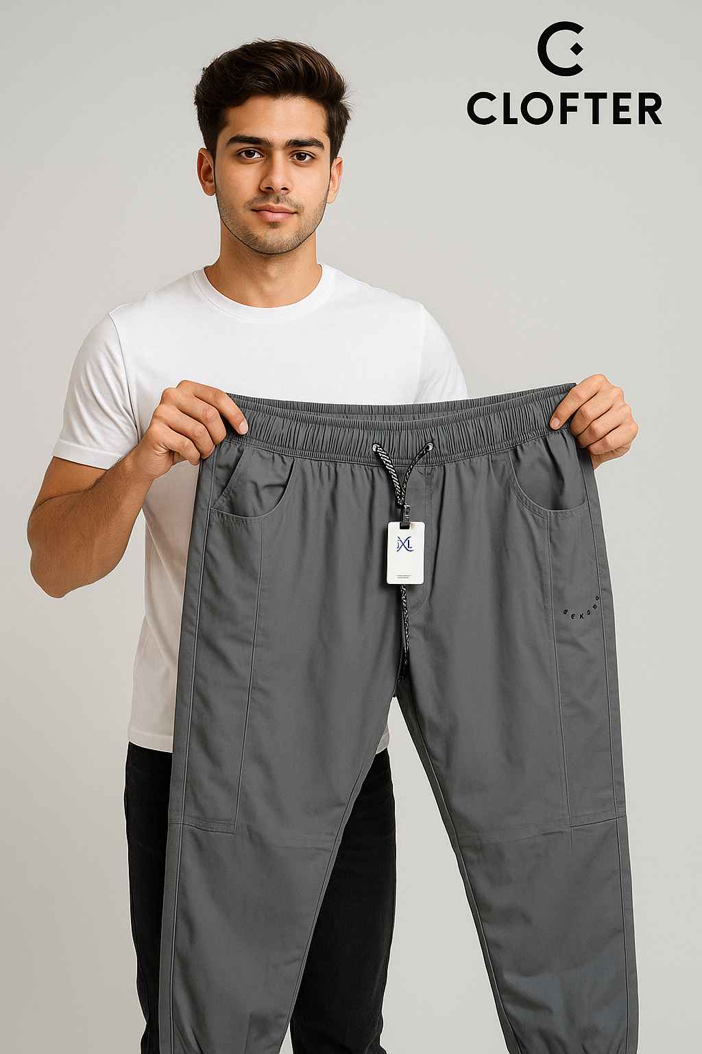 Mens cotton slim fit jogger for regular,formal,everyday use Design-LAKEJOG - Image 2