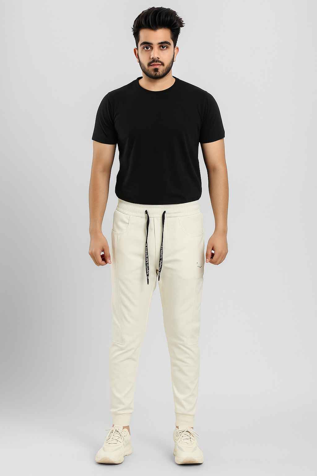 Mens cotton slim fit jogger for regular,formal,everyday use Design-LAKEJOG