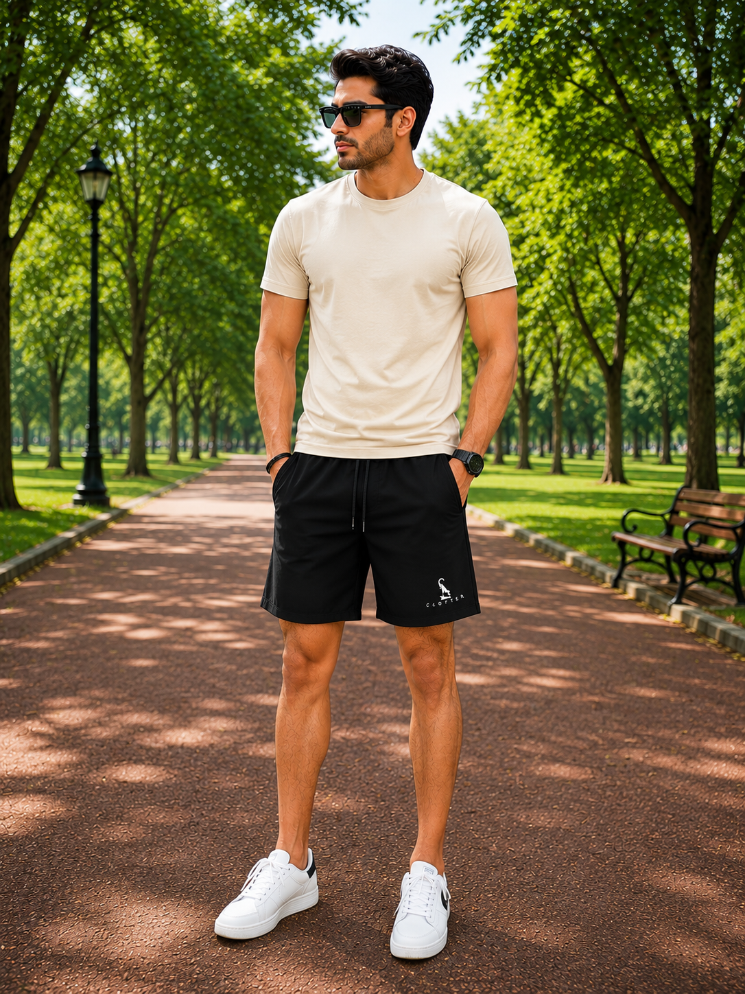 CLOFTER -Mens Everyday Shorts for Regular,Gym,Sports,Running and more ART : HS 04