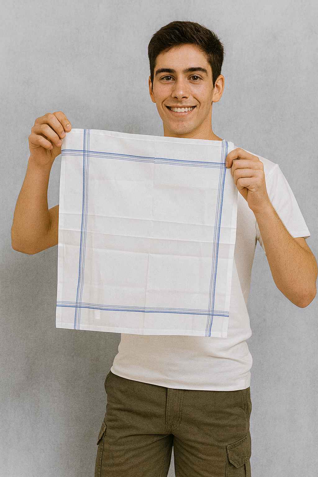 CLOFTER : Men cotton Handkerchief  : RU-18 - Image 7