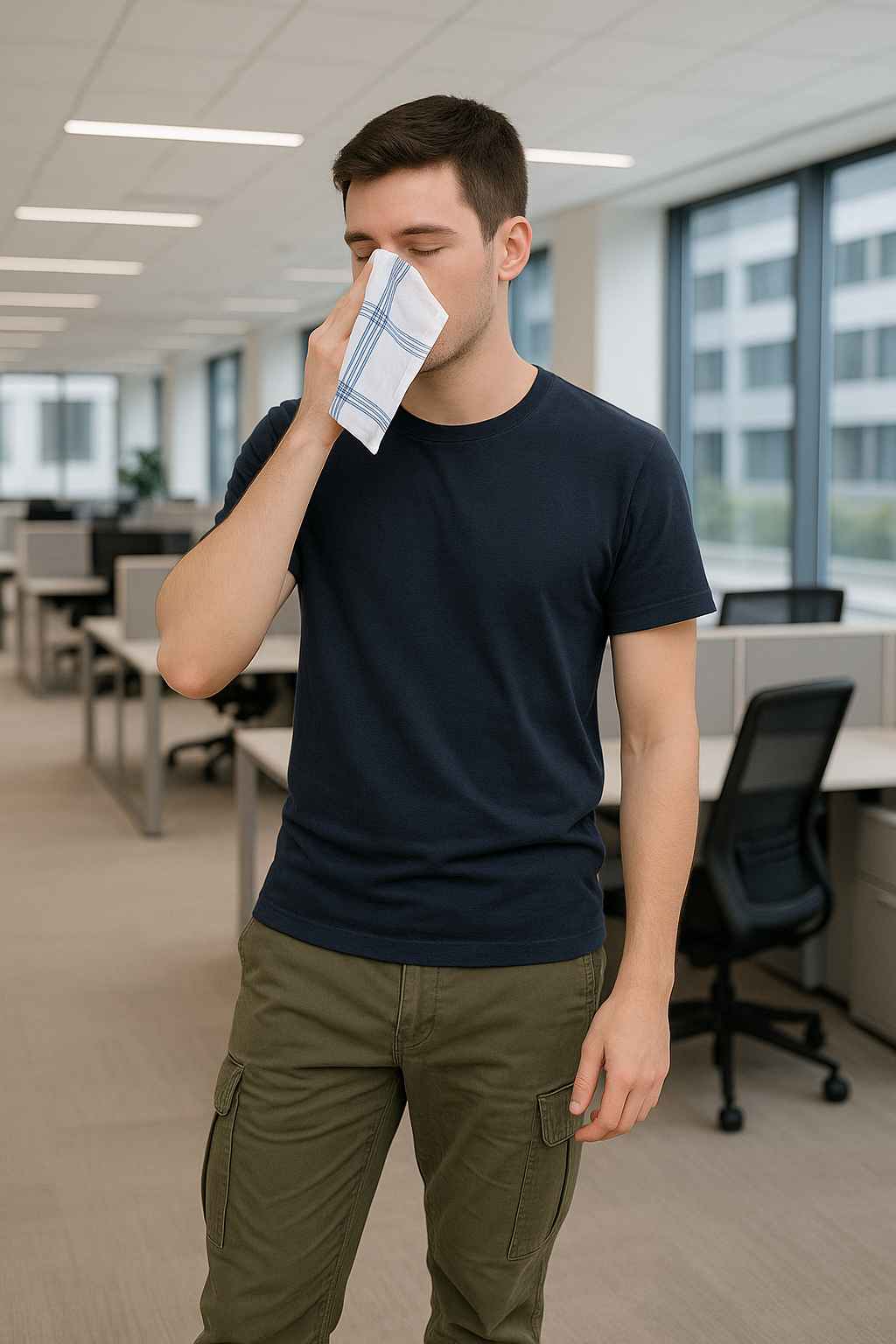 CLOFTER : Men cotton Handkerchief  : RU-18 - Image 6