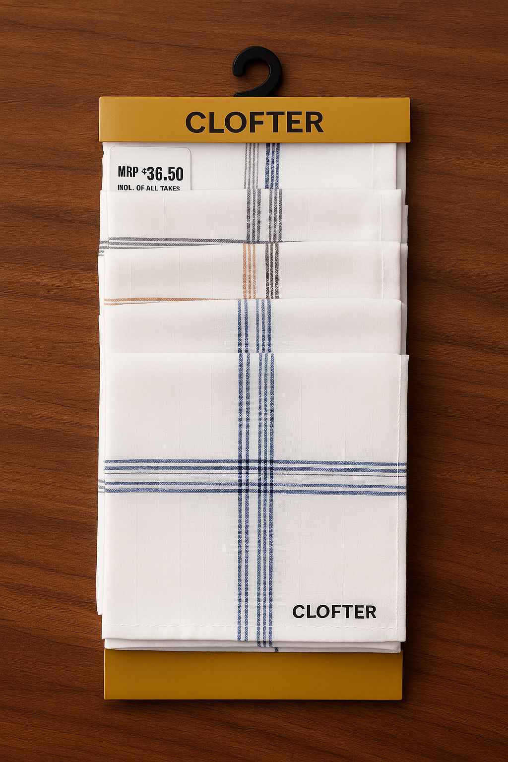 CLOFTER : Men cotton Handkerchief  : RU-18 - Image 4