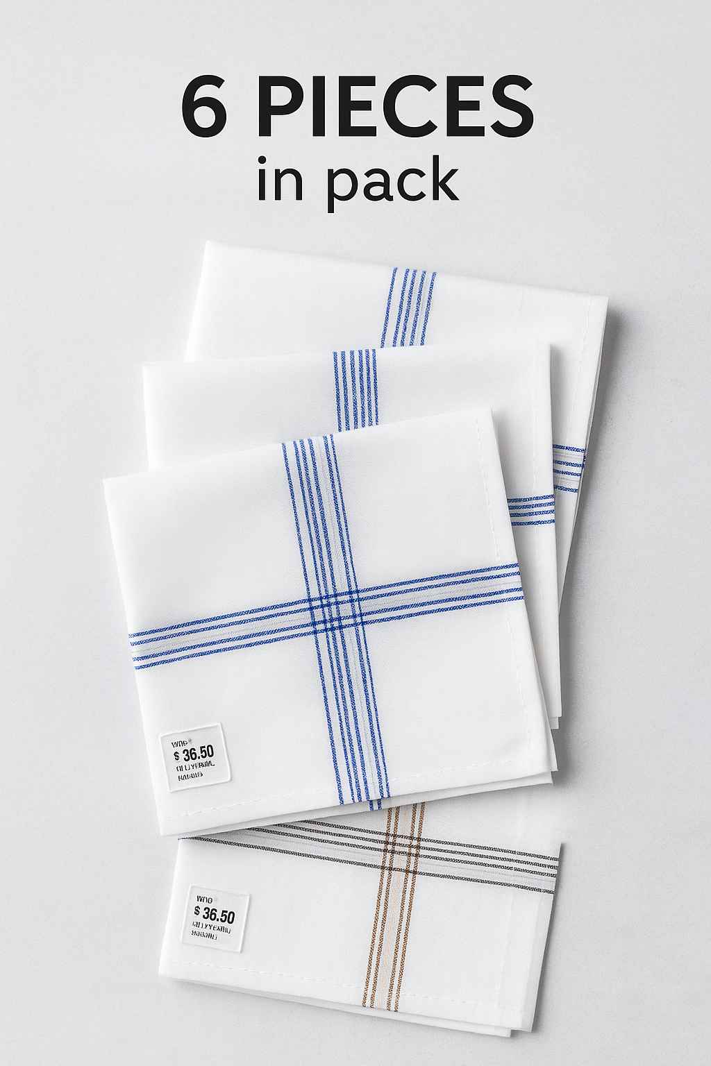 CLOFTER : Men cotton Handkerchief  : RU-18 - Image 3