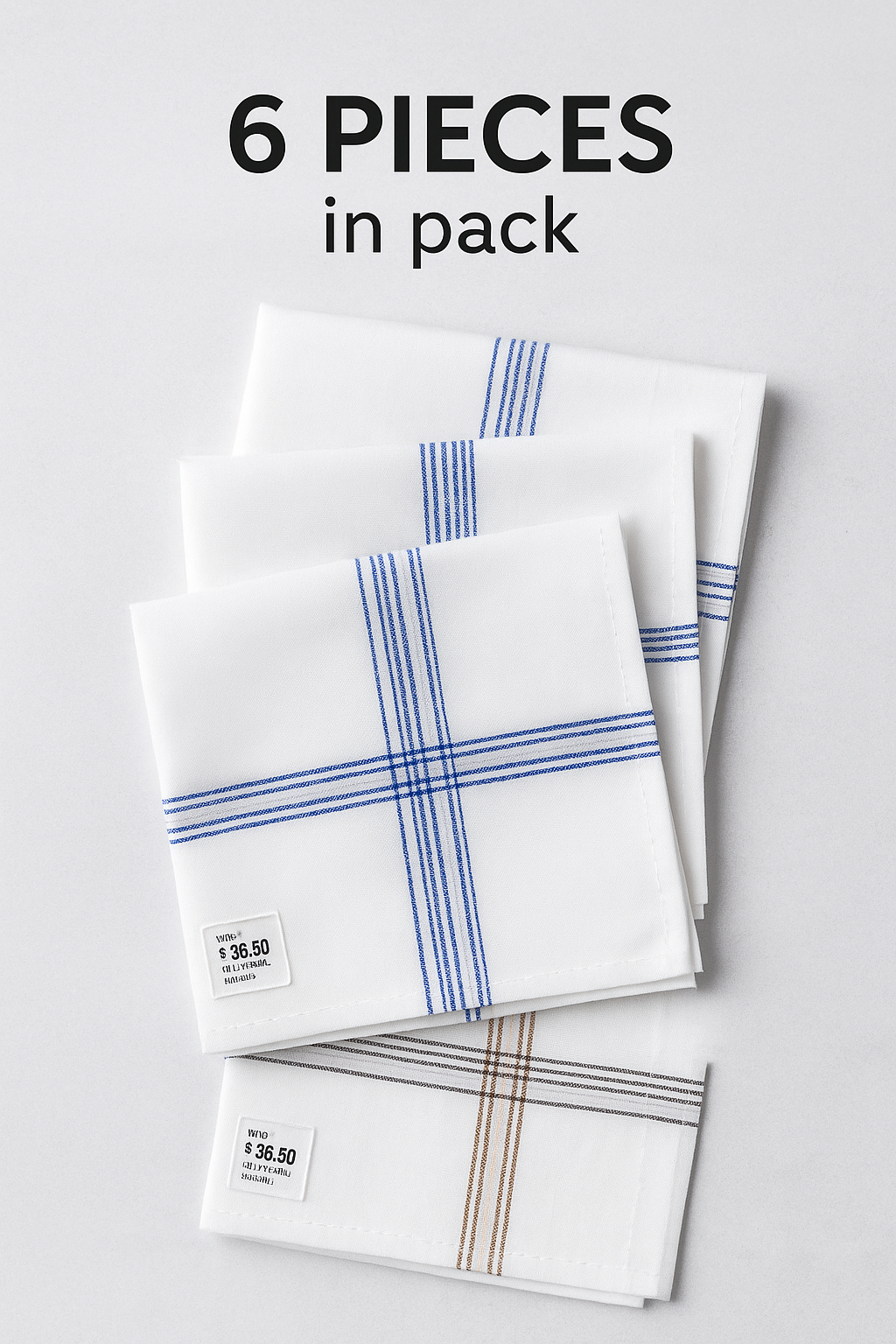 CLOFTER : Men cotton Handkerchief  : RU-18 - Image 10