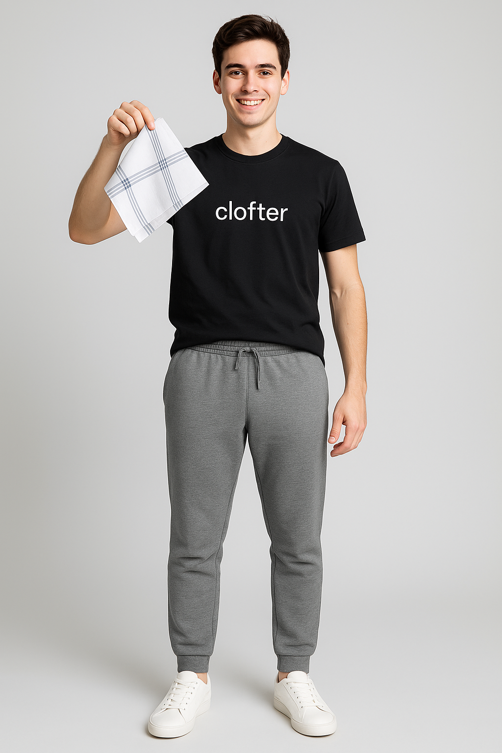 CLOFTER : Men cotton Handkerchief  : RU-18 - Image 9