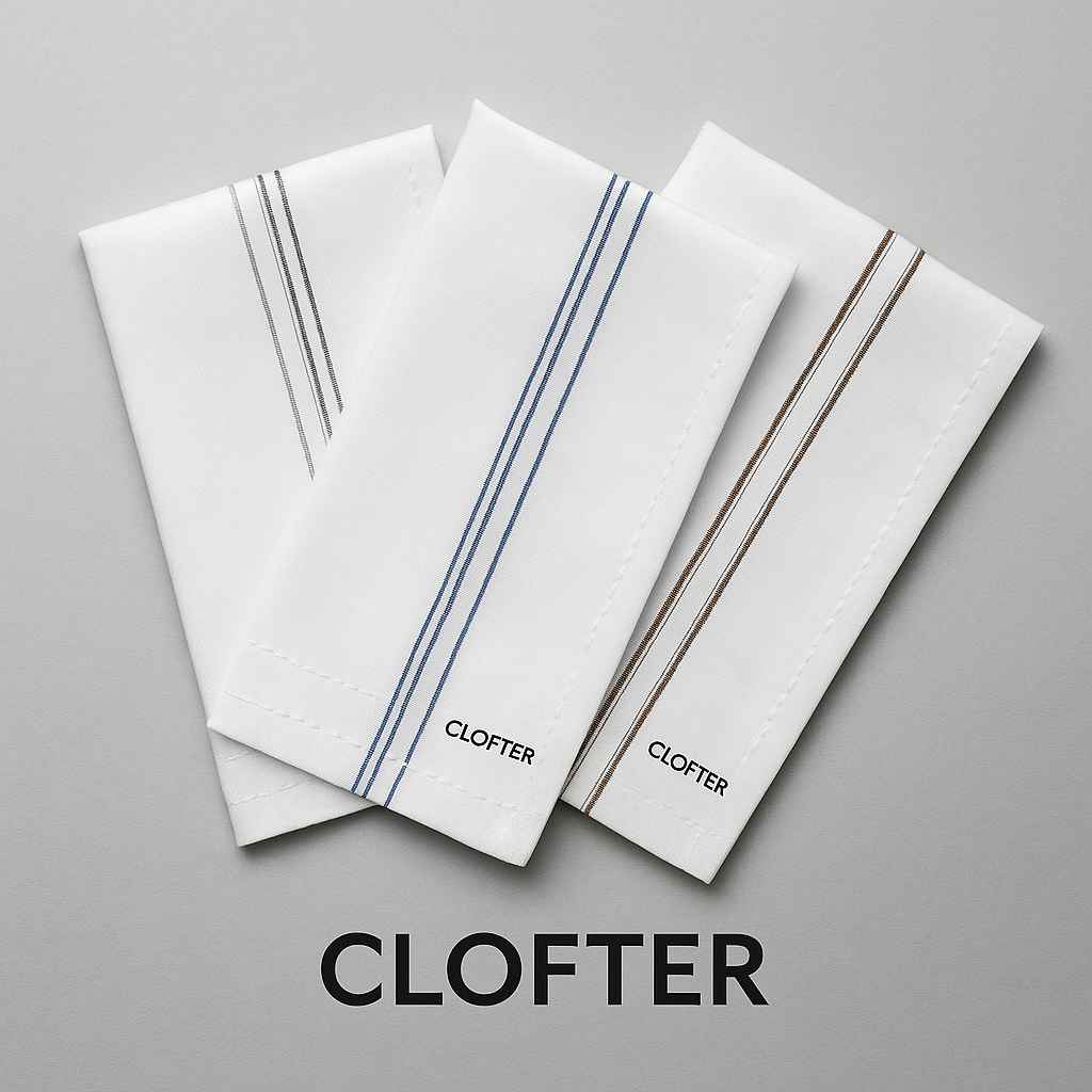 CLOFTER : Men cotton Handkerchief  : HN-800