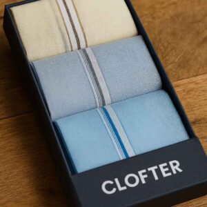CLOFTER : Men cotton Handkerchief  : HN-820 (colorful)