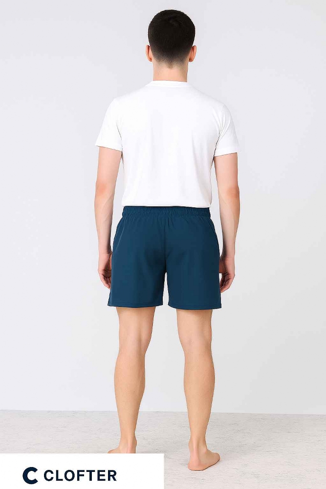 CLOFTER -Mens Everyday Shorts for Regular,Gym,Sports,Running and more ART : VOLCO - Image 3